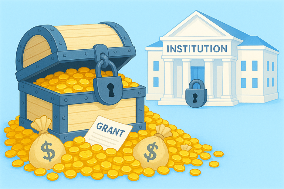 RESEARCH INSTITUTIONS ARE THE BARRIER! NOT THE RESEARCHERS
